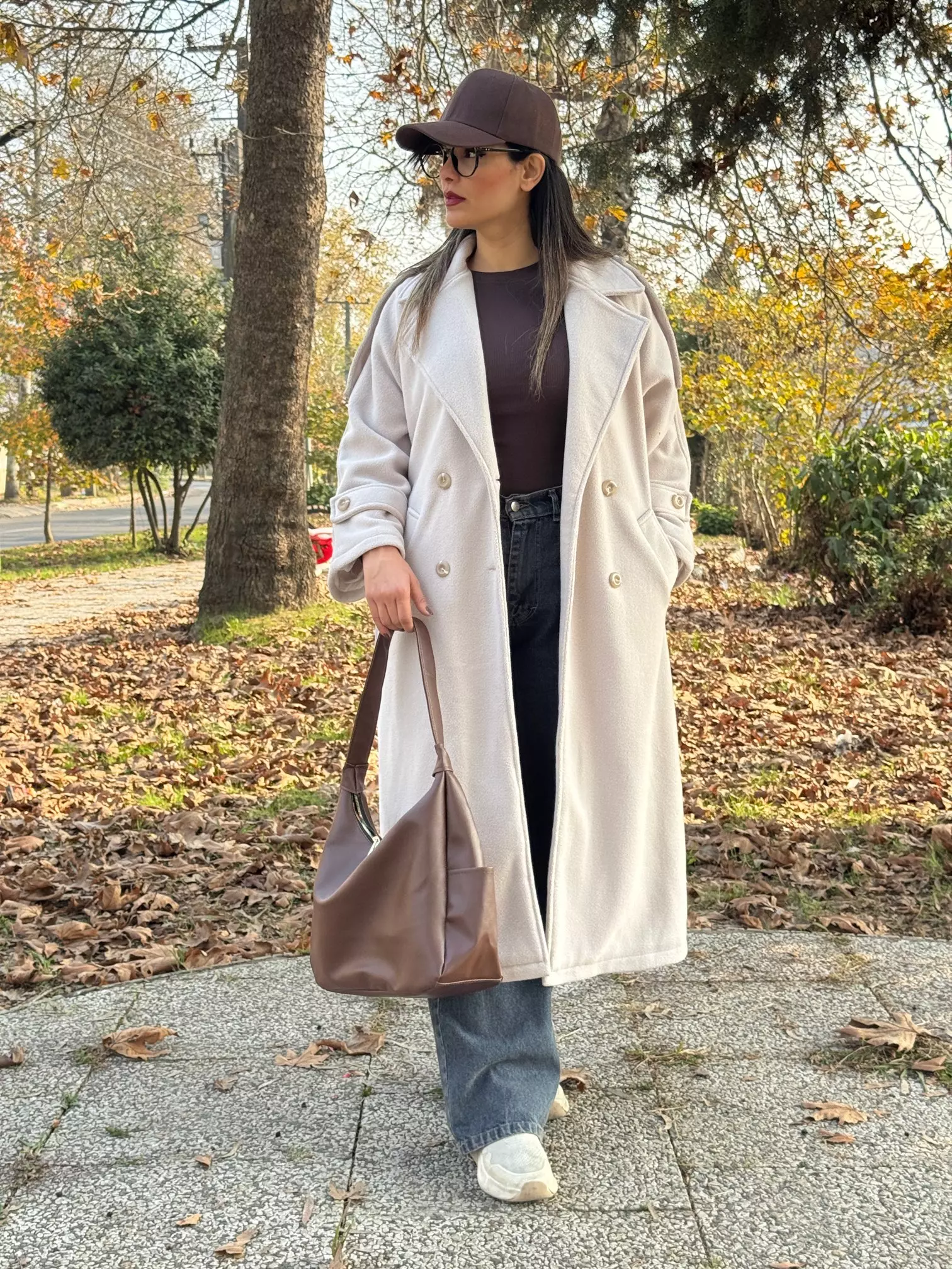 پالتو بلند آستردار نکیسا ( ارسال رایگان)